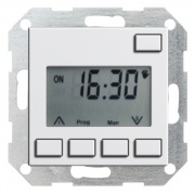 Таймер электронный Easy Gira System 55 белый матовый