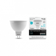 Лампа Gauss LED Elementary MR16 GU5.3 7W 4100K 1/10/100