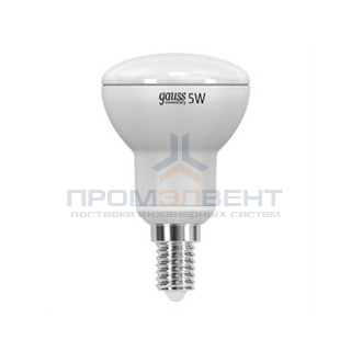 Лампа Gauss LED Elementary R50 E14 5W 4100K 1/10/50
