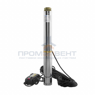 Насос скважинный Aquario ASP 1.8E-50-90 (однофазный, Hmax 62 м, Qmax 45 л/мин,кабель 50м)