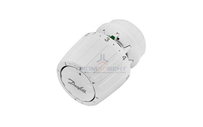 Головка термостатическая Danfoss RTR 7090 - клеммное соединение (регулировка 5–26°C, цвет белый)