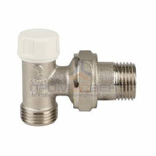 Клапан запорный угловой ITAP 397 - 1/2" (НР/НР, PN10, Tmax 110°C)
