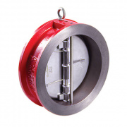 Клапан обратный межфланцевый RUSHWORK - Ду300 (ф/ф, PN16, Tmax 110°C, затворки чугун)