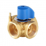 Клапан разделительный четырехходовой VALTEC VT.MIX04.G - 1" (ВР, PN10, 120°C)