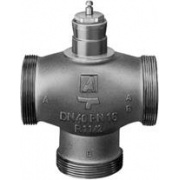 Клапан регулирующий трехходовый Danfoss VRG3 - 2"1/4 (НР/НР, PN16, Tmax 130°C, Kvs 25, чугун)