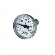 Термометр аксиальный FAR 2650 - 3/8" (D-40 мм, шкала 0-120 °C)