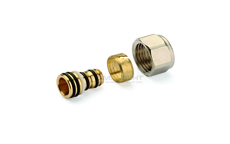 Соединение резьбозажимное STOUT - 16x2.0 x 1/2