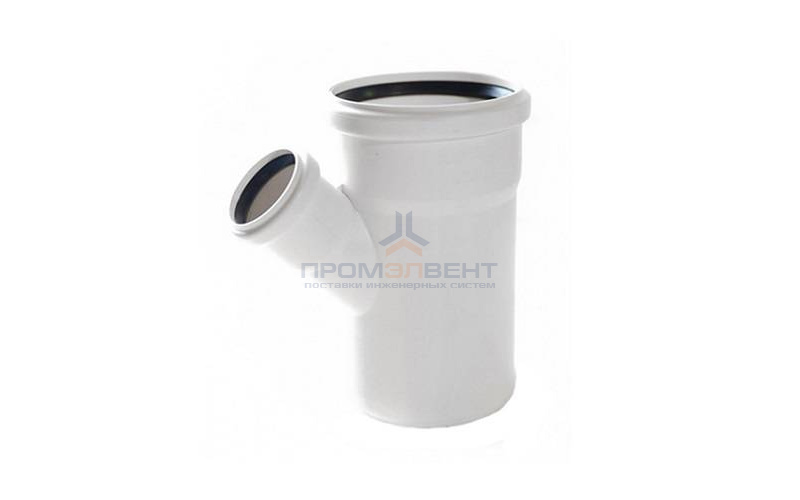 Тройник с уменьшенным отводом на 45° REHAU RAUPIANO PLUS - 160 x 110 (для внутренней канализации)