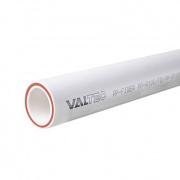 Труба полипропиленовая армированная стекловолокном VALTEC PP-FIBER - 63x8.6 (PN20, штанга 4 м.)