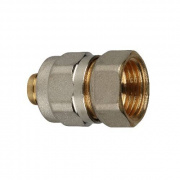 Переход на внутреннюю резьбу STOUT - 16 x 1/2" (винтовой, для металлопластиковых труб)