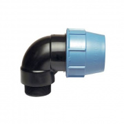 Переход на наружную резьбу угловой UNIDELTA 1008 - 75 x 3" (для труб ПНД, резьба пластиковая)