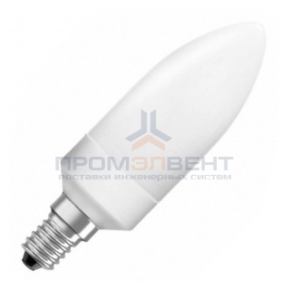Лампа энергосберегающая Osram Classic B 7W/827 E14