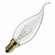 Лампа свеча на ветру Foton DECOR С35 FLAME CL 40W E14 230V прозрачная