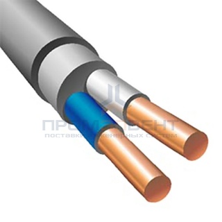 Кабель силовой NYMнг(A)-LS 2х1,5 0,66кВ ГОСТ IEC 60227-4-2011 (Севкабель)