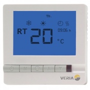 Терморегулятор Veria Control T45 программируемый с датчиком пола